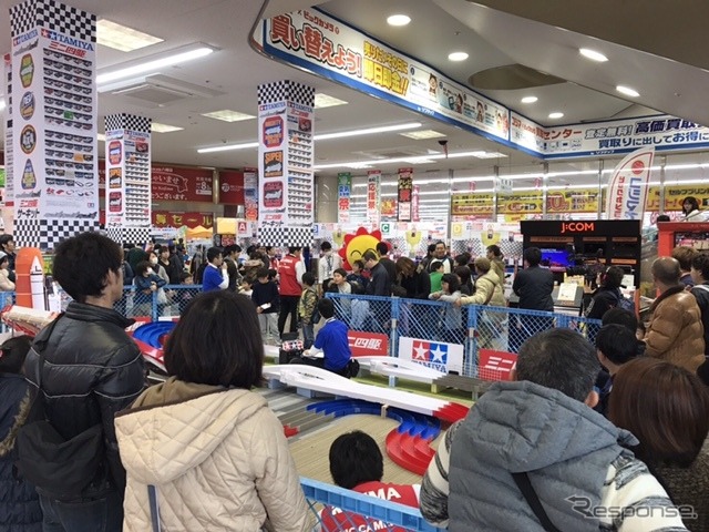 コジマでの過去のミニ四駆イベント例