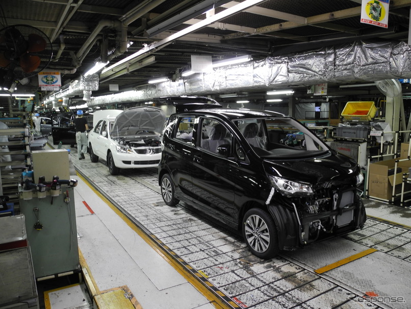 三菱自動車の水島製作所（資料画像）