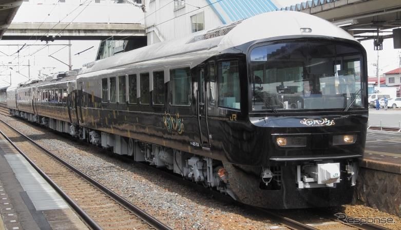 6月に秋田支社エリアまで顔を出す盛岡支社の観光列車「ジパング」。編成両端の展望車は、高崎支社のジョイフルトレイン「やまなみ」を改造したもの。