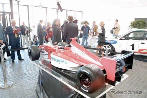 【トヨタF1ドリーム】トヨタがファクトリーをマスコミに初公開