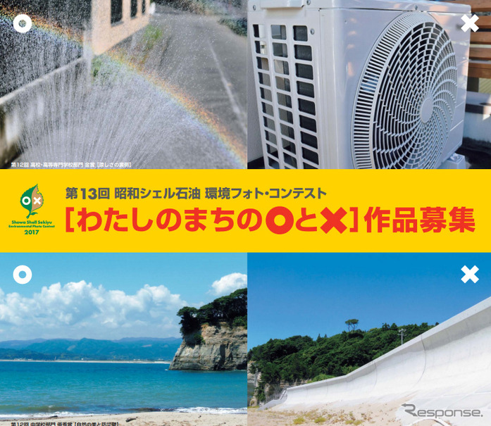 第13回 昭和シェル石油 環境フォト・コンテスト「わたしのまちの○まると×ばつ」