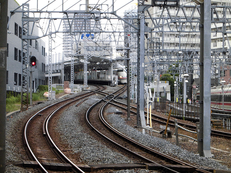 東武スカイツリー駅付近の高架化が事業認可 駅も移設へ レスポンス Response Jp