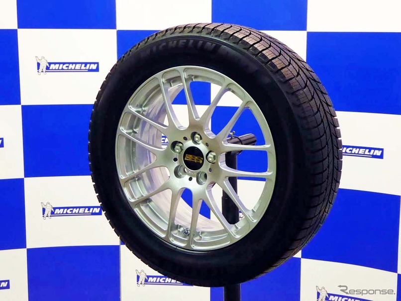 8月1日より発売されるスタッドレスタイヤ「MICHELIN X-ICE3+」