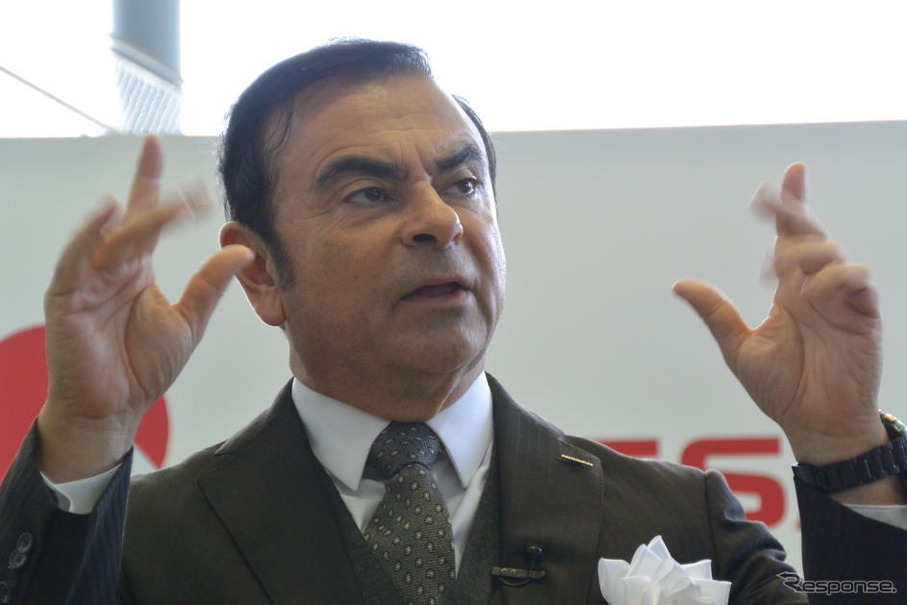 日産自動車 カルロス・ゴーン 会長