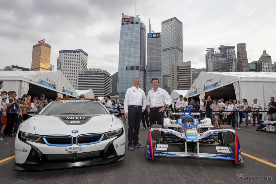 2018～2019年シーズンからフォーミュラEに参戦ずると発表するBMW