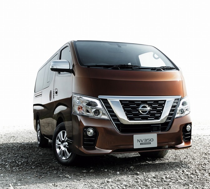 【日産 NV350キャラバン 改良新型】バン全車に自動ブレーキを標準設定…安全装備充実