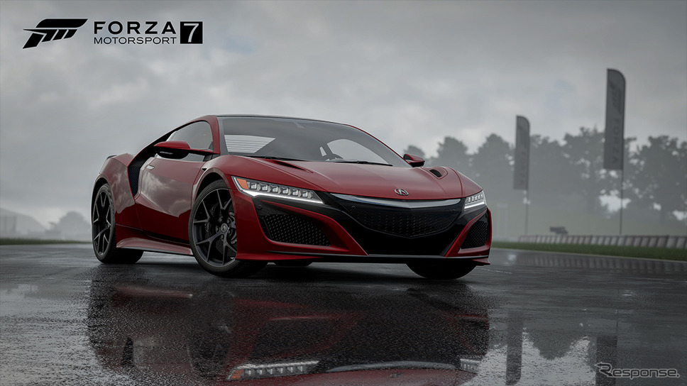 「Forza Motorsport 7」に収録されるアキュラ（ホンダ）NSX