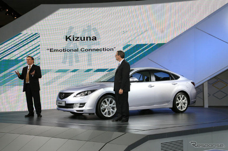 【フランクフルトモーターショー07】マツダ アテンザ 新型、デビュー