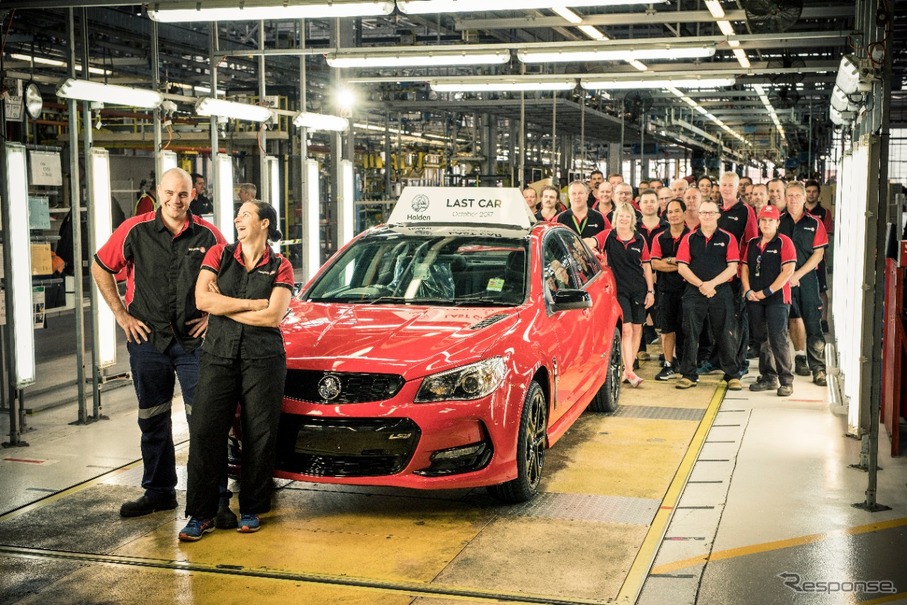 GMのオーストラリア最終生産車となったホールデン コモドア