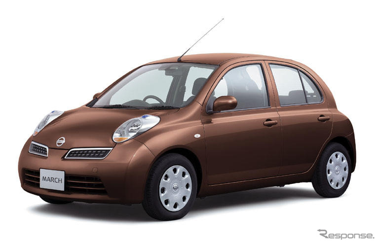 日産 マーチ 25周年 懐かしのカラー3色を復刻 レスポンス Response Jp 日産 マーチ 25周年 懐かしのカラー3色を復刻 レスポンス Response Jp