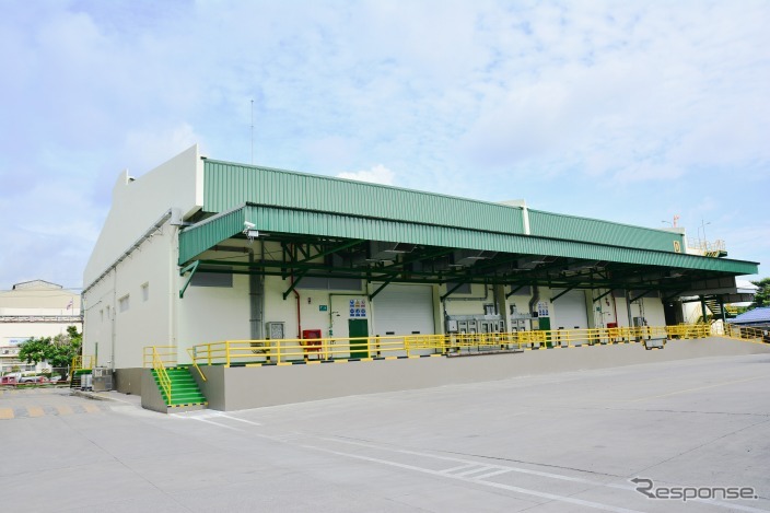 タイに新設した自動車用塗料生産工場