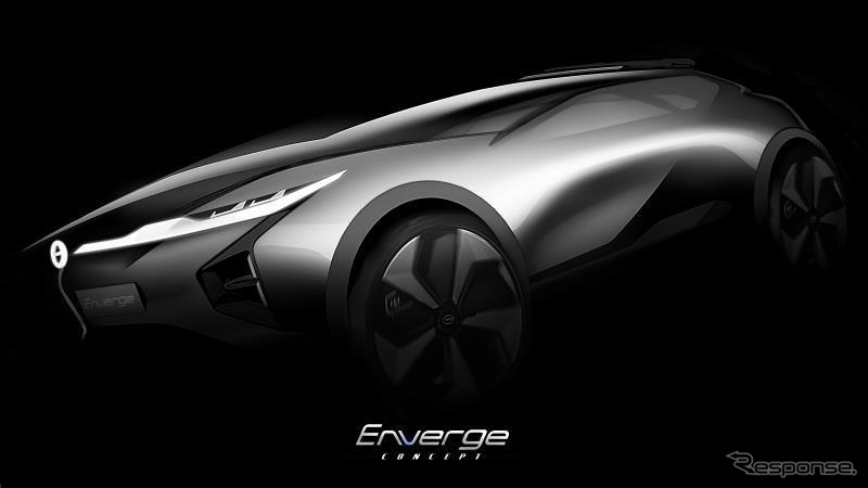 広州汽車のEVコンセプトカー、Enverge