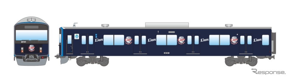 3代目「L-train」の外装イメージ。従来の「L-train」のデザインを踏襲する。