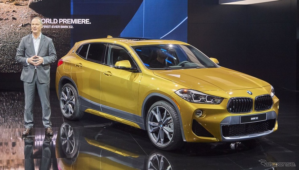 BMW X2（デトロイトモーターショー2018）