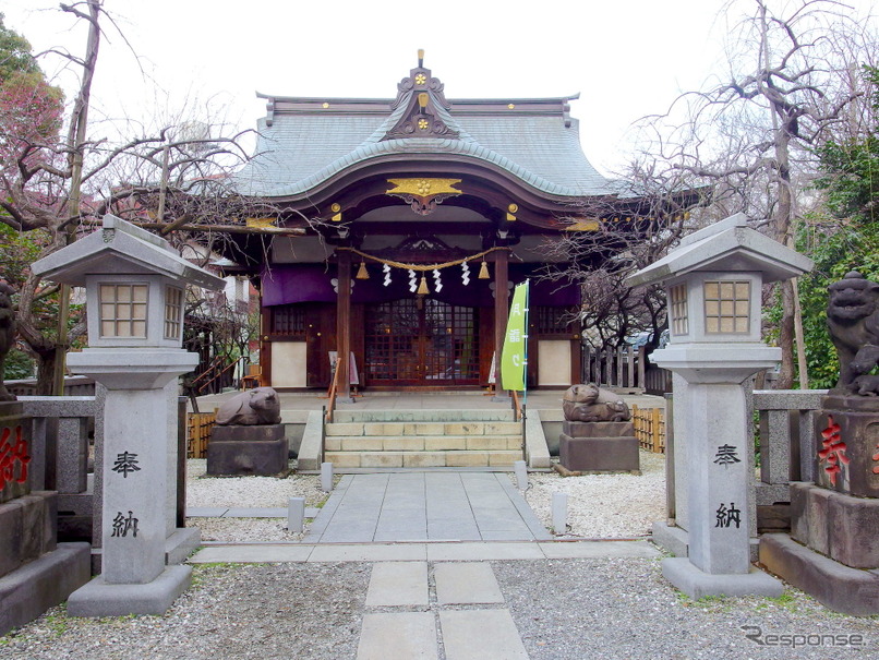牛天神北野神社（東京都文京区）。由緒もあるのにこじんまりとして、参拝者も少ないので、道真公に願いが伝わりやすいかもしれない。