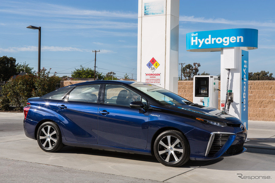 トヨタ ミライ 米加州販売が3000台突破 全米燃料電池車の8割占める レスポンス Response Jp トヨタ ミライ 米加州販売が3000台突破 全米燃料電池車の8割占める レスポンス Response Jp
