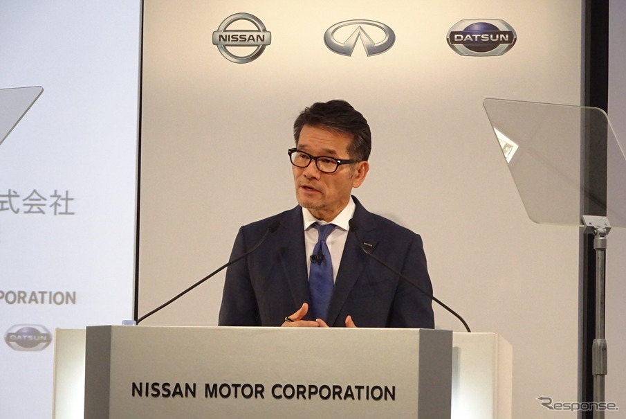 日産自動車 田川丈二常務執行役員