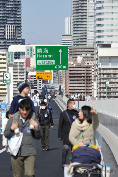 開通前記念イベント「晴美線スカイウォーク」で東京の湾岸風景を楽しむ（18日・江東区/中央区