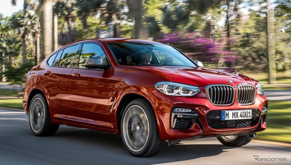 BMW X4 新型に「M40i」、3.0直6ターボは360hp…ジュネーブモーターショー2018で発表へ | レスポンス（Response.jp）
