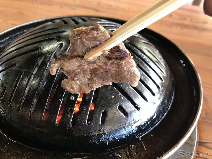 国道19号線沿い「ジンギスカン街道」でランチ