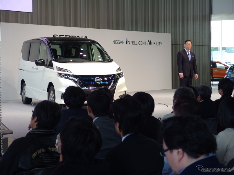 日産 セレナ e-POWER発表