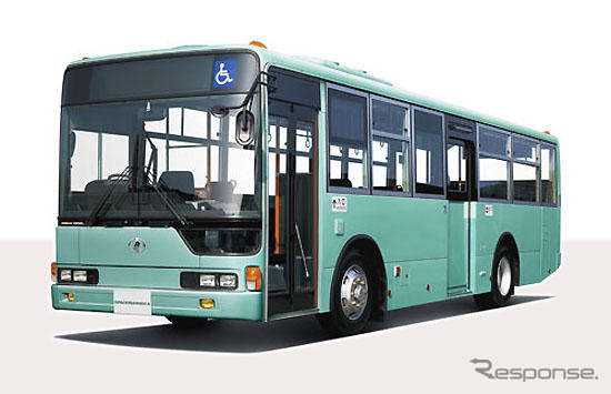 日産ディーゼル工業、新長期対応の大型路線バスを発売