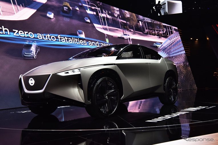 Aiがコネクトを制御 日産の電動suv Imx Kuro ジュネーブモーターショー18 レスポンス Response Jp