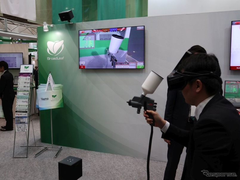 Vr塗装シミュレーターで職人をめざせ Iaae 18 レスポンス Response Jp