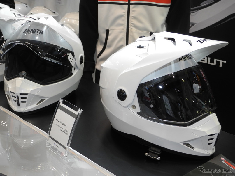 ワイズギアが4月に発売するヘルメット「YX-6 ZENITH ギブソン」