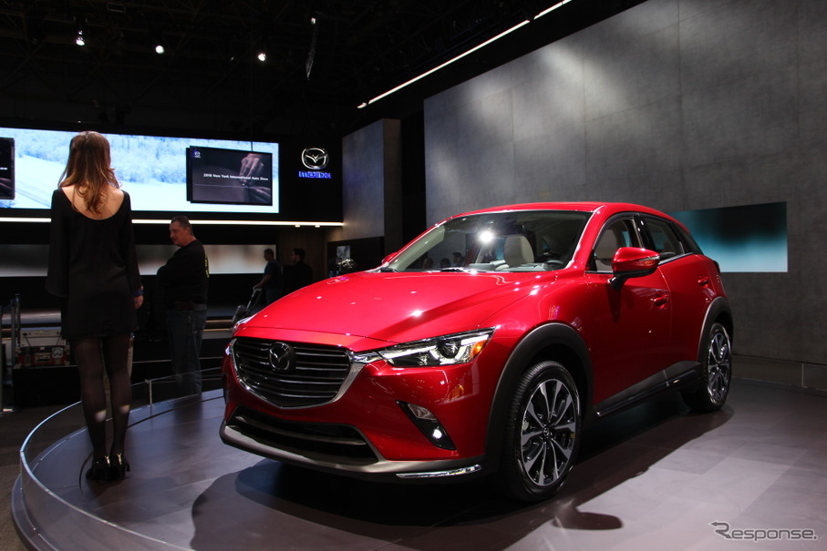 マツダ CX-3 改良新型（ニューヨークモーターショー2018）