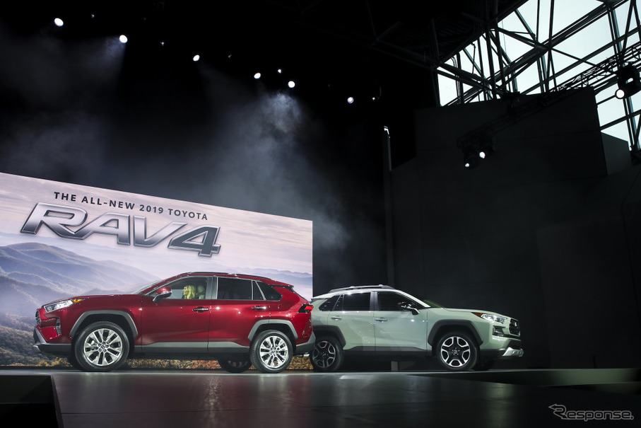 トヨタ自動車（ニューヨークモーターショー2018）　(c) Getty Images