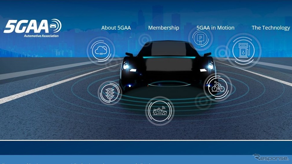 5GAA（5Gオートモーティブ・アソシエーション）の公式サイト