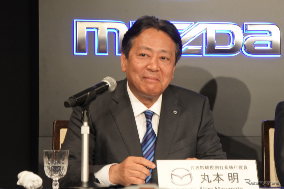 マツダの次期社長に内定した丸本明 副社長