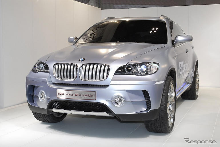 【東京モーターショー07】写真蔵…BMW X6 アクティブハイブリッド