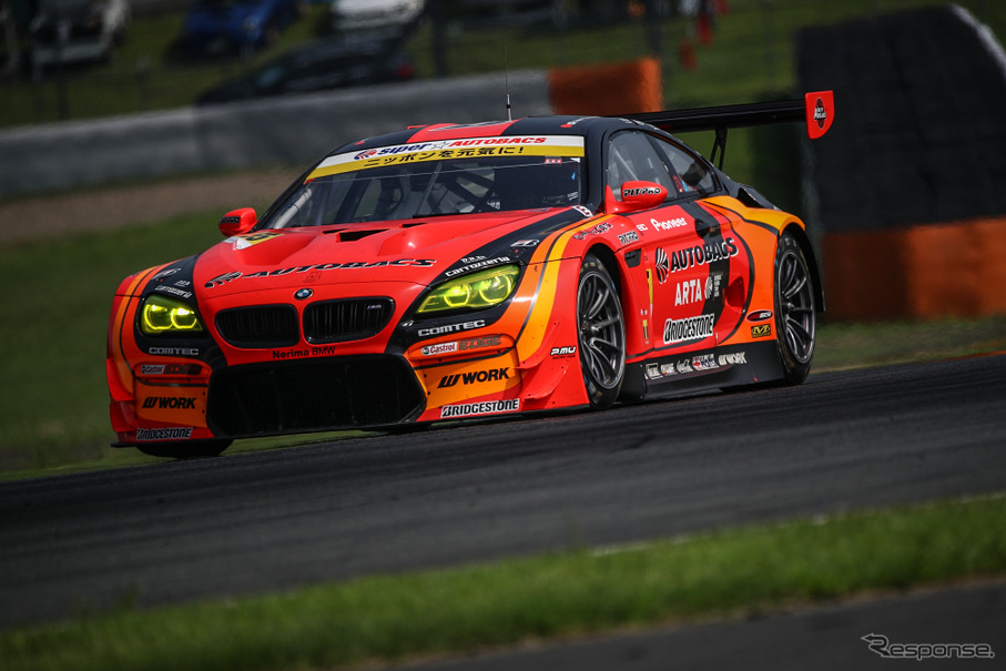 GT300クラス優勝の#55 BMW。