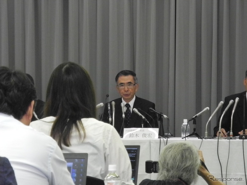 スズキの鈴木俊宏社長