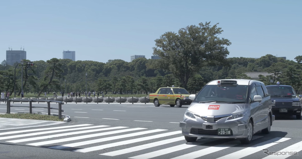 自動運転タクシーによる公道サービス実証のプロモーション動画