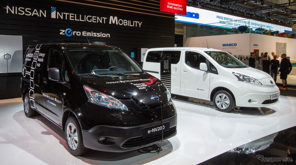 日産 e-NV200 改良新型（ハノーバーモーターショー2018）