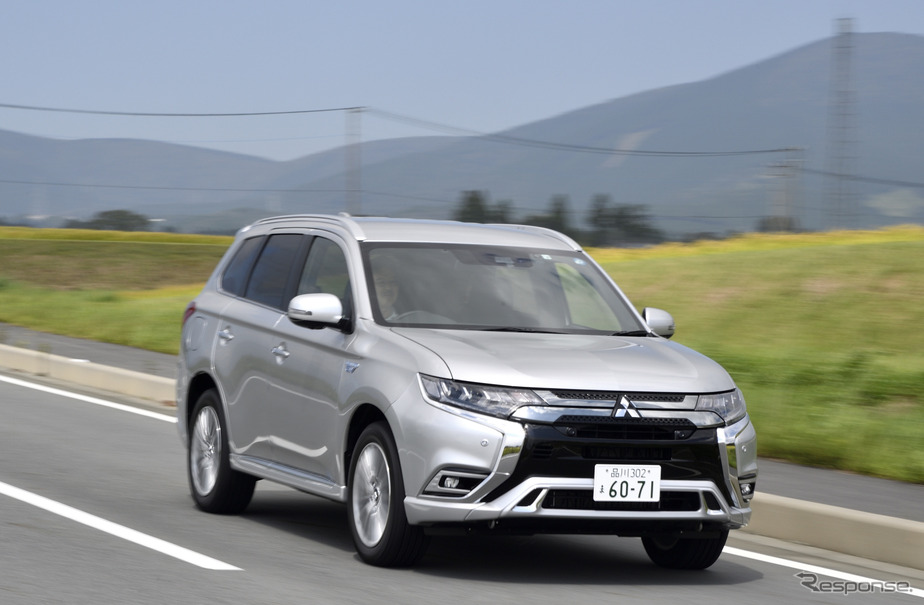 三菱 アウトランダーphev 新型試乗 新エンジンの効果絶大 Ev的にも使えるsuv 片岡英明 レスポンス Response Jp
