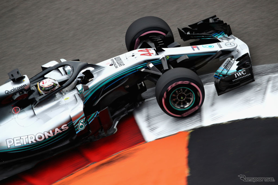 F1 ロシアgp メルセデスが好調 初日のフリー走行はハミルトン ボッタスが1 2スタート レスポンス Response Jp