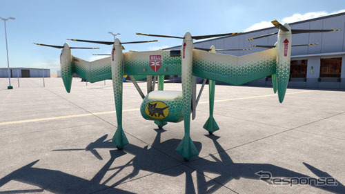空飛ぶクロネコ ヤマトがベルヘリコプターと 空飛ぶ輸送 を共同開発へ 年代半ばに実用化 レスポンス Response Jp