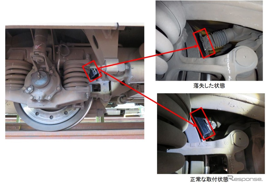 東海道新幹線で足回りの保守部品が落失 N700系の車輪を磨く 研磨子 レスポンス Response Jp