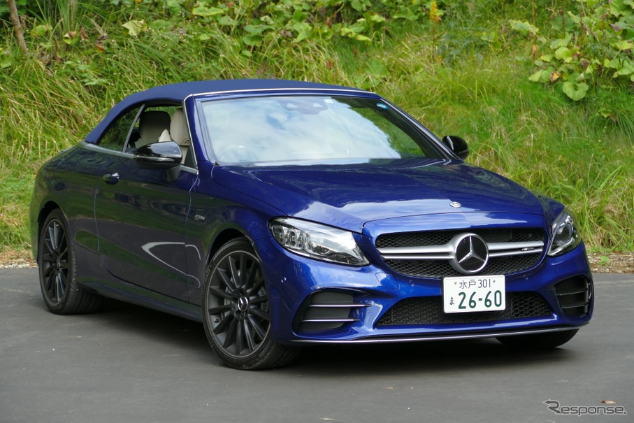 メルセデスAMG C43カブリオレ 新型試乗】オープン/クローズ問わず、あくまで優雅な走り…島崎七生人 | レスポンス（Response.jp）