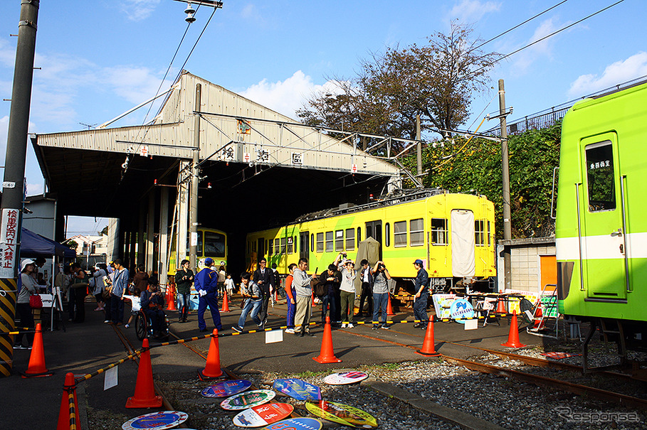 日本一ゆる い 流鉄の車両基地一般開放イベント フォトレポート レスポンス Response Jp