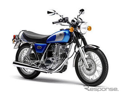 ヤマハ SR400 に新色ブルーメタリックを設定