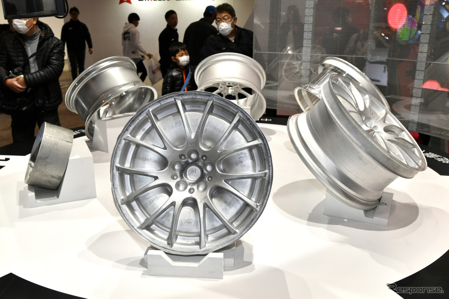 鍛造ホイールの製作過程を公開 s 東京オートサロン19 レスポンス Response Jp 鍛造ホイールの製作過程を公開 s 東京オートサロン19 レスポンス Response Jp