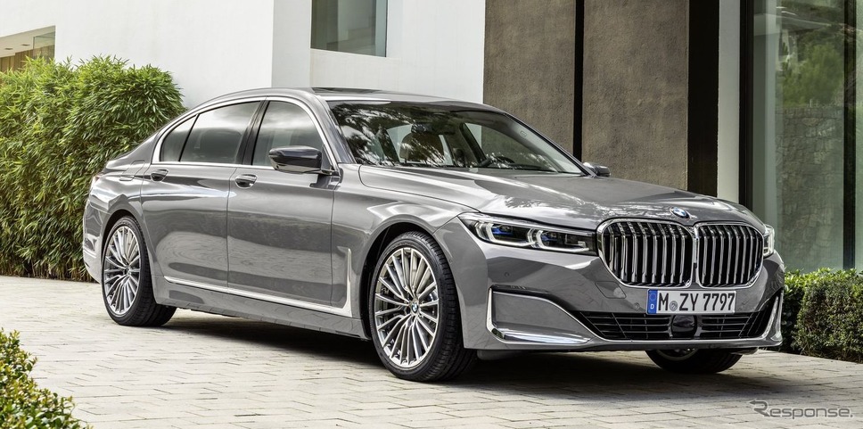 BMW 7シリーズ 改良新型、大型グリルで表情一新…フルデジタルコクピット搭載