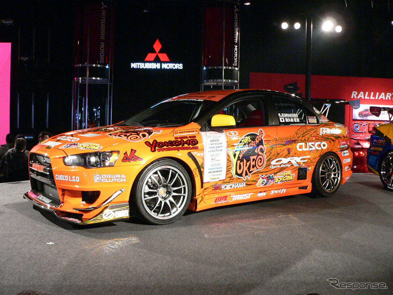 東京オートサロン08 三菱 ランエボx Team Orange D1 Gpコンセプト レスポンス Response Jp