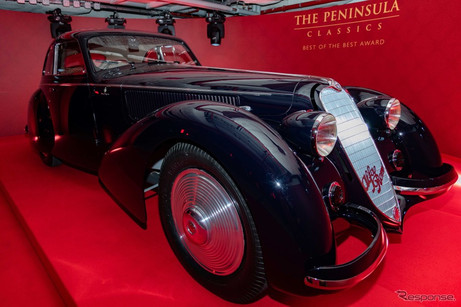 世界最高のクラシックカー賞 1937年型アルファロメオ 8c 2900bベルリネッタ が受賞 レスポンス Response Jp