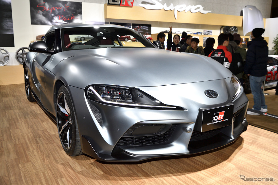 トヨタ スープラ 新型量産仕様が国内デビュー 大阪オートメッセ19 詳細画像 レスポンス Response Jp